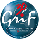 Grif Rótulos Etiquetas auto adesivas - fornecemos para todo brasil logo